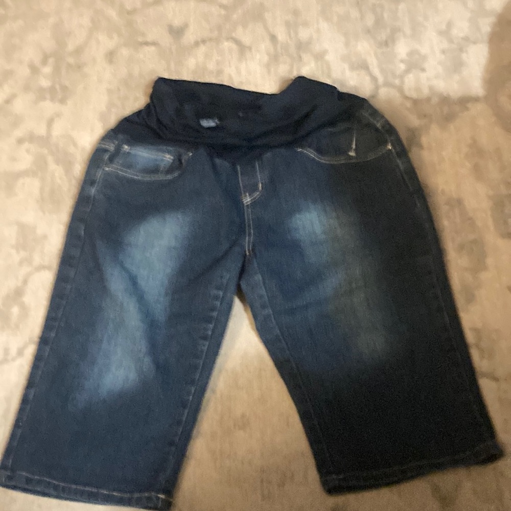 Maternity Bella Vida Bermuda, jean shorts